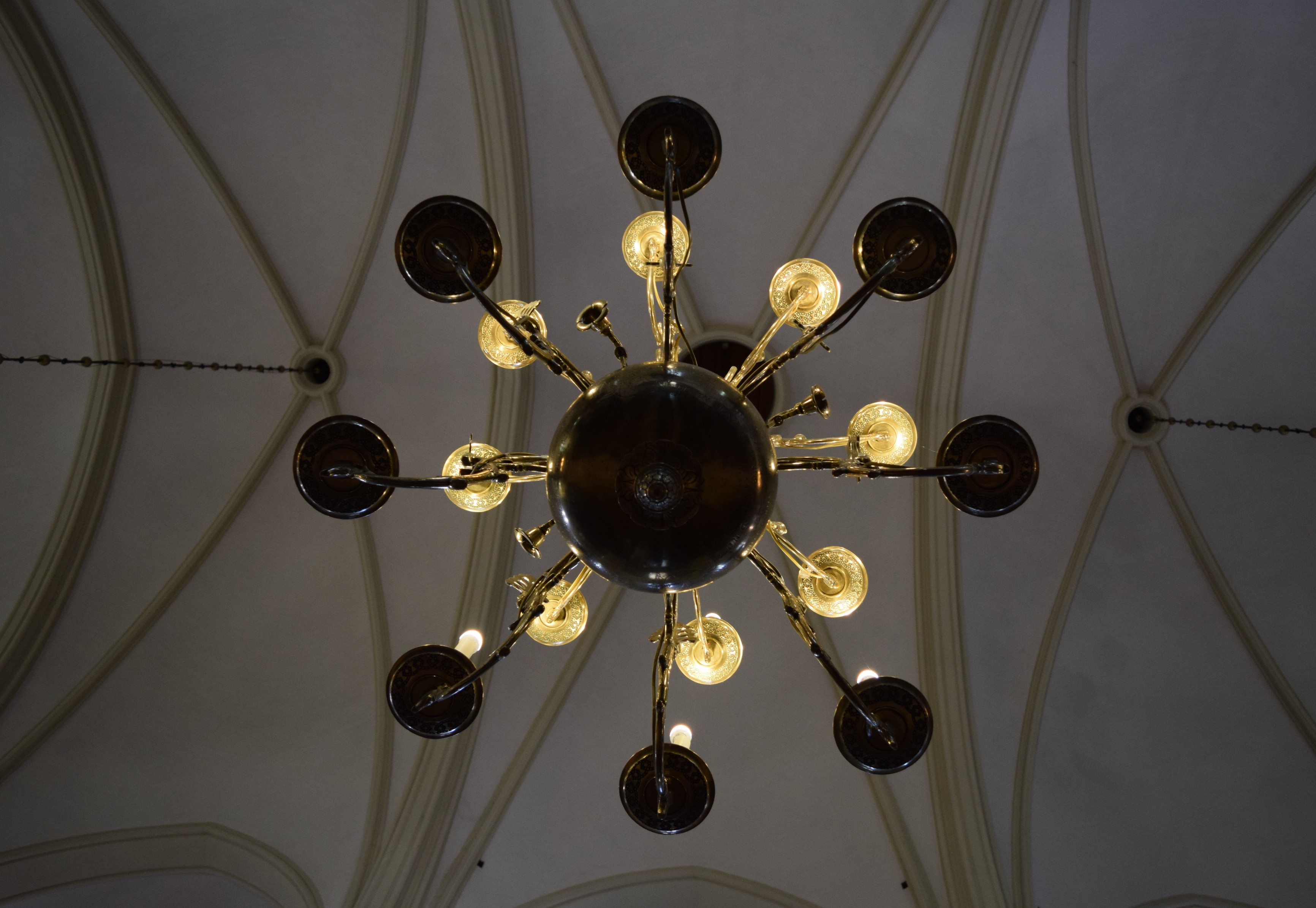 Chandelier, 1677, Liepāja St. Anne’s Evangelical Lutheran Church. Photo by Alantė Valtaitė-Gagač, 2021