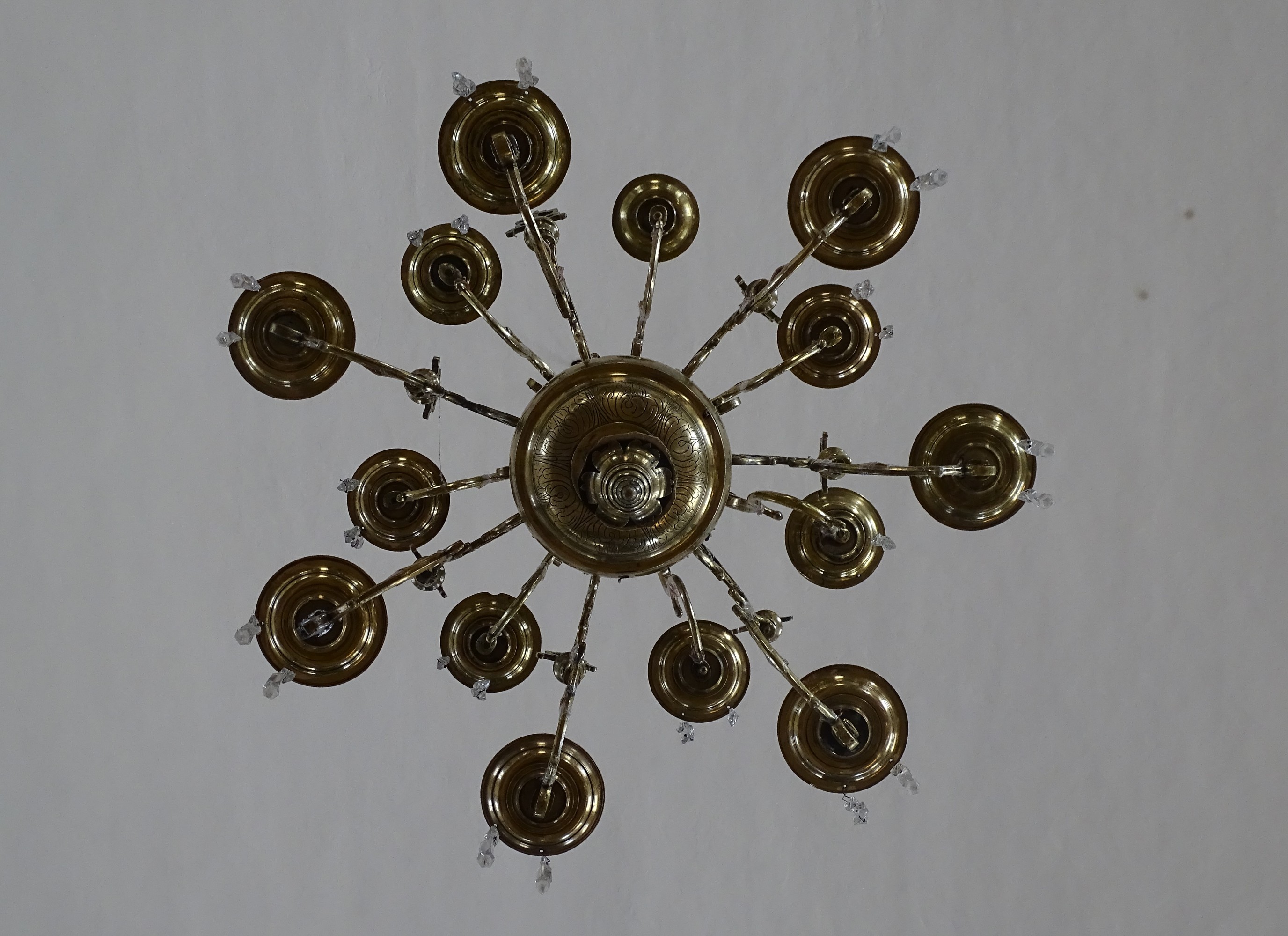 Chandelier, 2nd half of 17th c., Subate Evangelical Lutheran Church. Photo by Alantė Valtaitė-Gagač , 2022