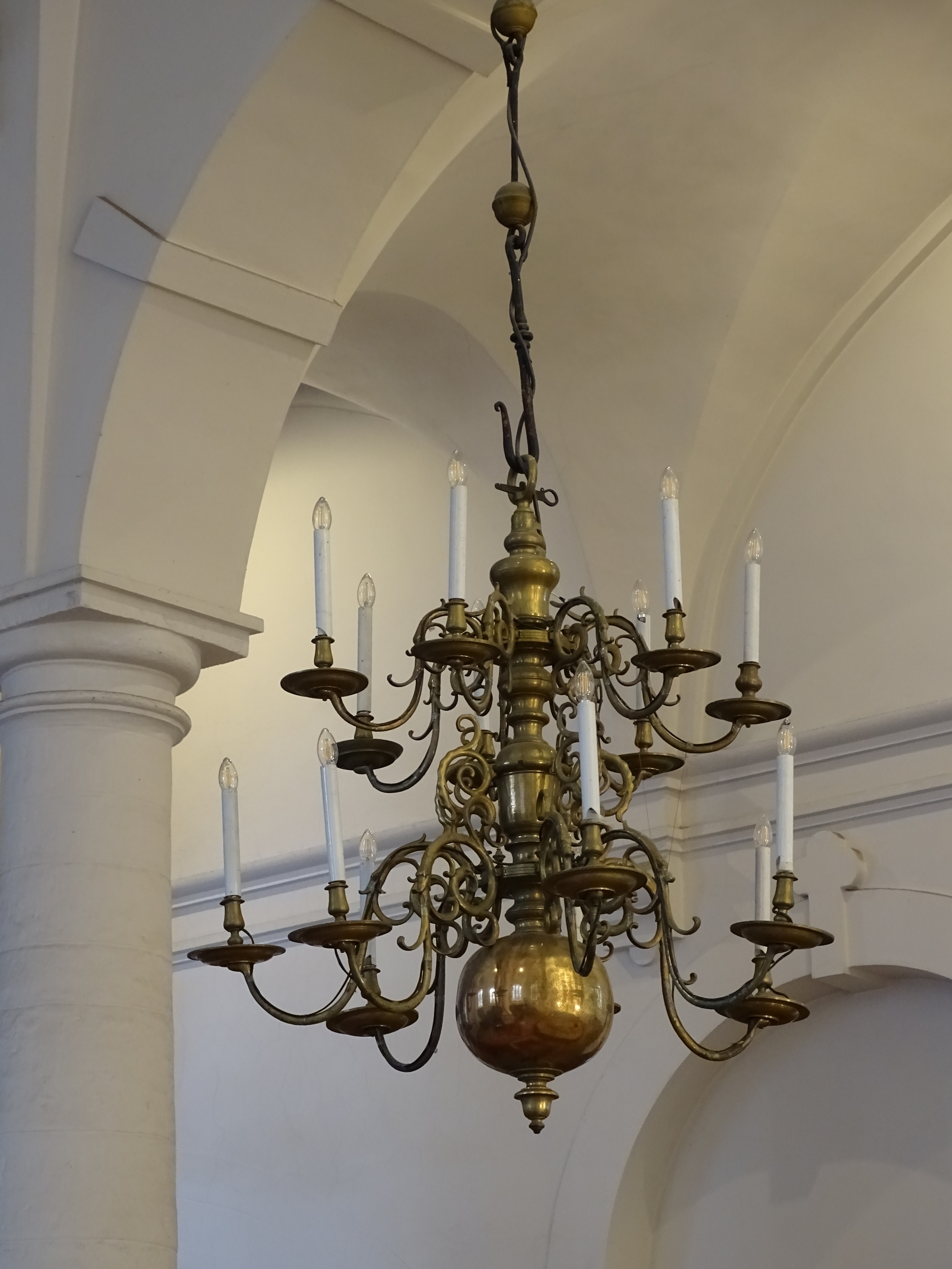 Chandelier, 1766, Riga St. John's Evangelical Lutheran Church. Photo by Alantė Valtaitė-Gagač , 2022