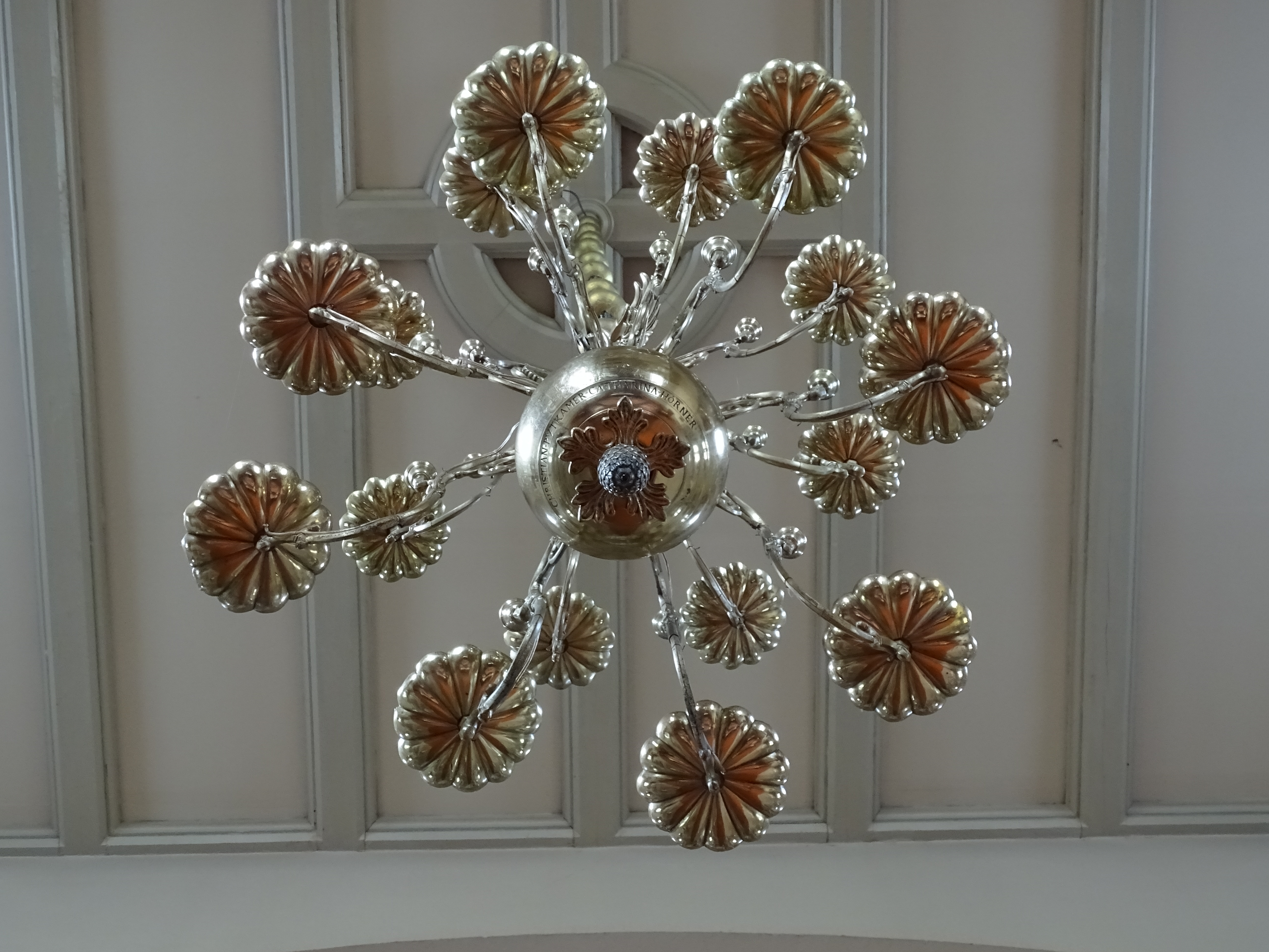 Chandelier, 2nd half of 17th c., Saldus Evangelical Lutheran Church. Photo by Alantė Valtaitė-Gagač , 2021