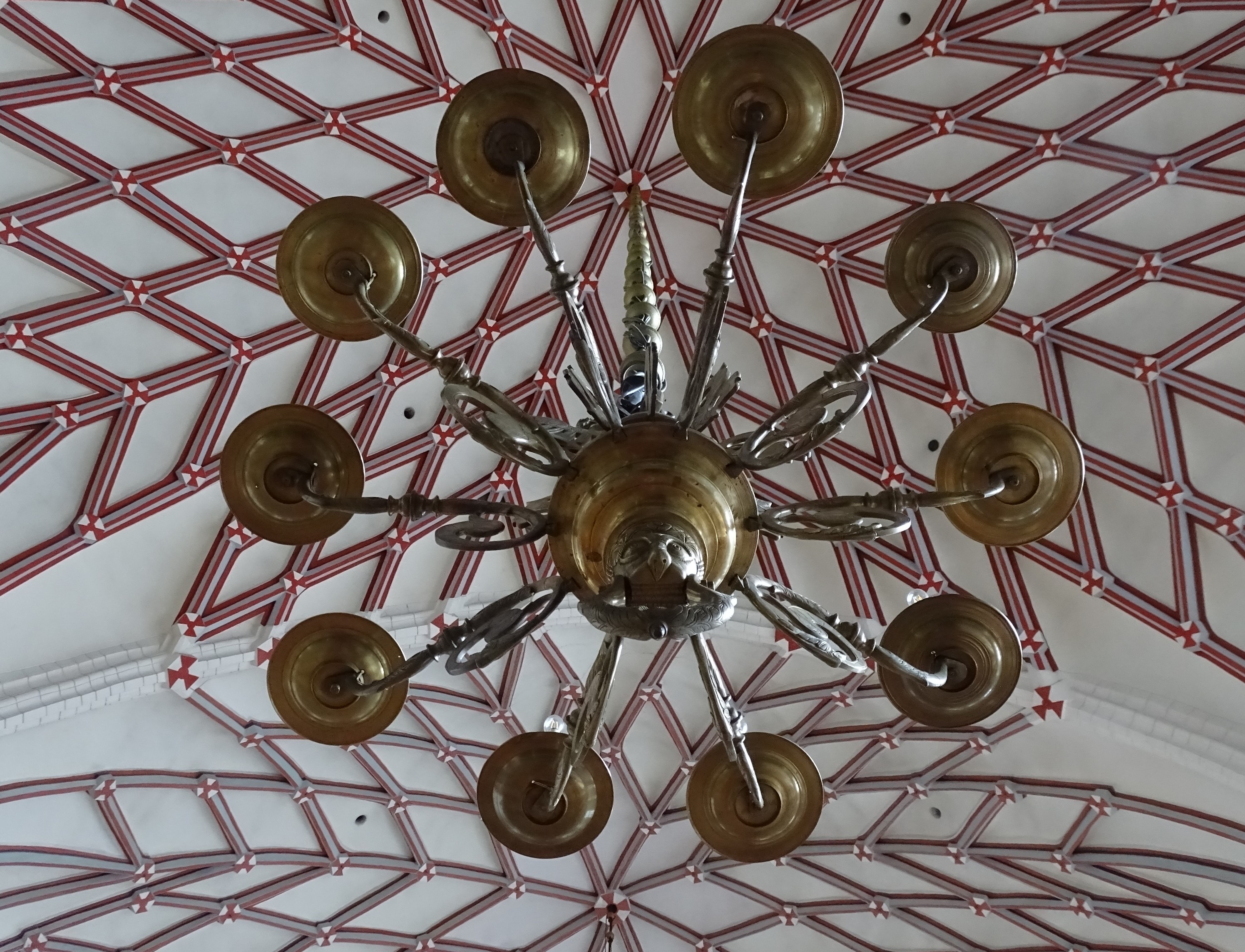 Chandelier, 1666, Riga St. John's Evangelical Lutheran Church. Photo by Alantė Valtaitė-Gagač , 2022