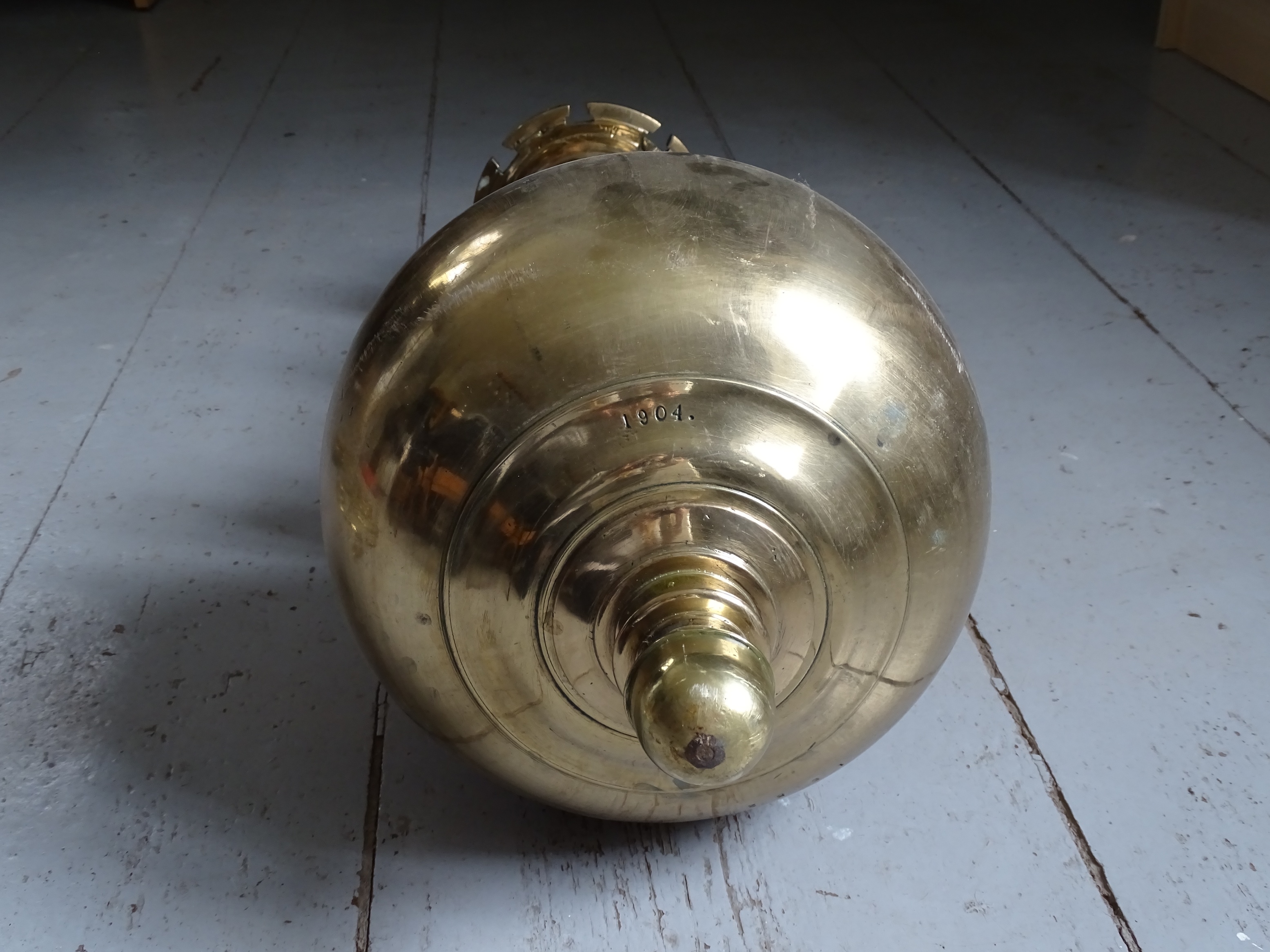 Fragment of the chandelier, 1652, Rūjiena Saint Bartholomew Evangelical Lutheran Church. Photo by Alantė Valtaitė-Gagač, 2021