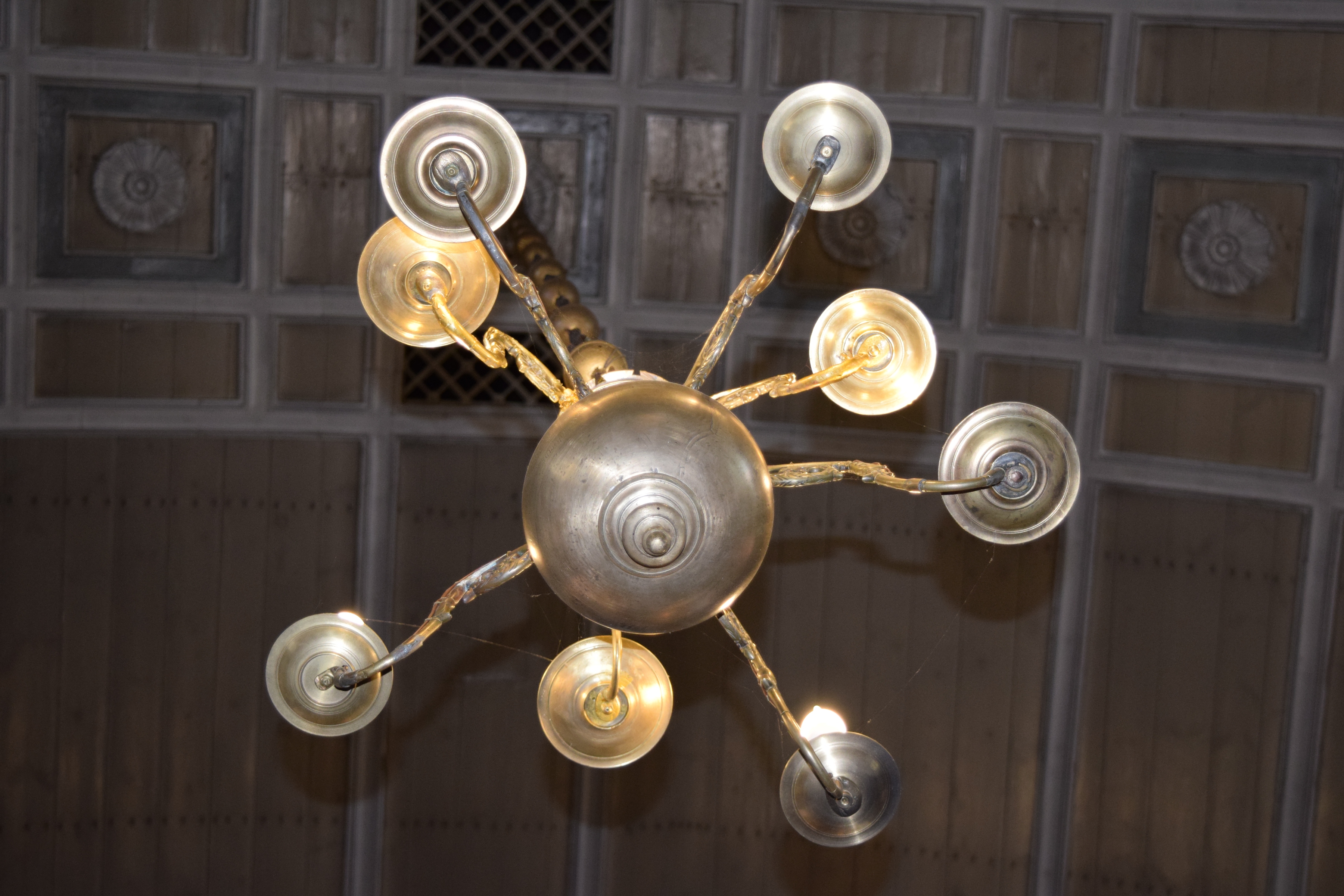 Chandelier, 18th c., Tukums Holy Trinity Evangelical Lutheran Church. Photo by Alantė Valtaitė-Gagač, 2021